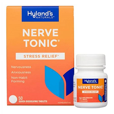 Hyland's Nerve Tonic Tablets 50 ea (Pack of 3)
