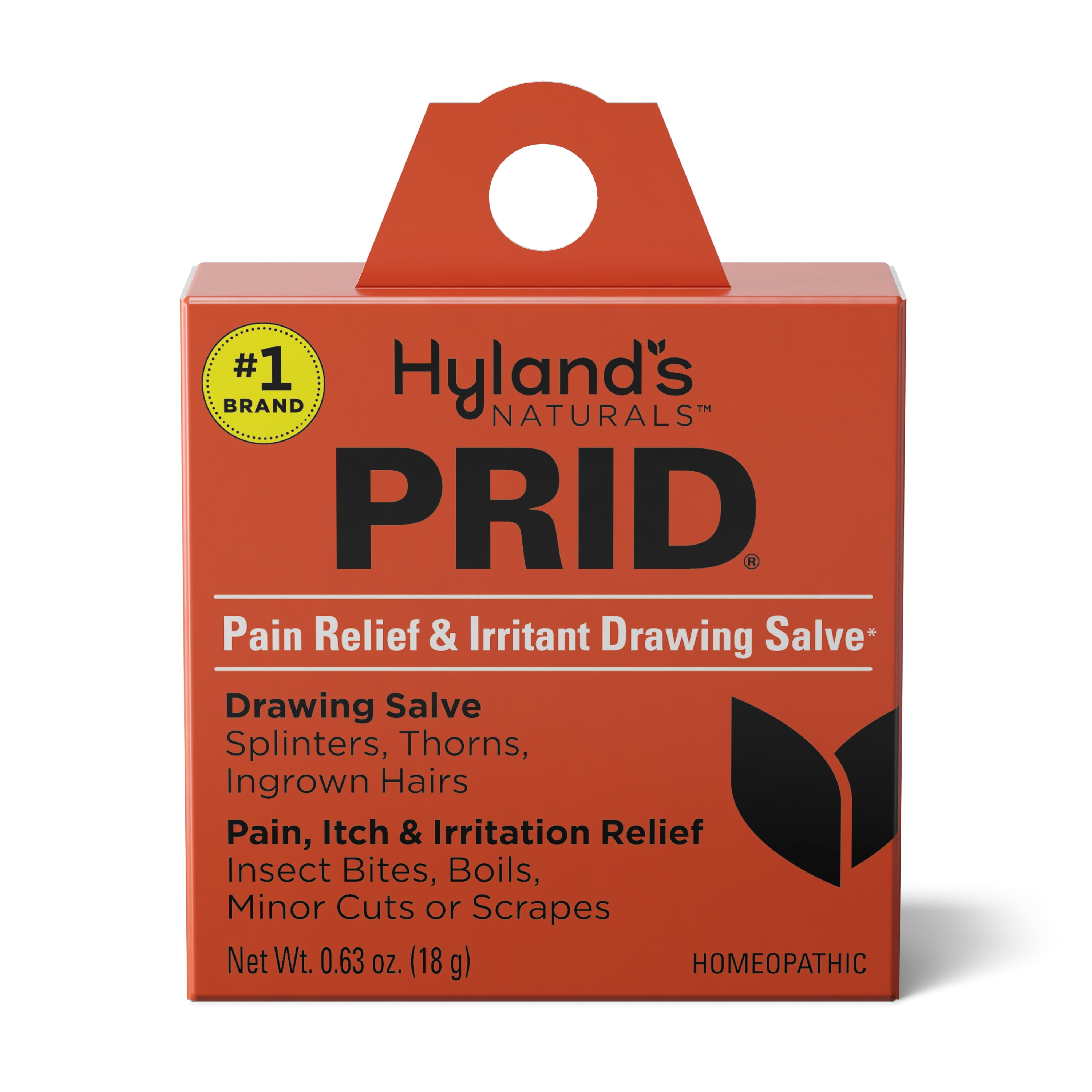 Hyland's PRID Drawing Salve, Natural Relief of Topical Pain and Irritation,  18 Grams
