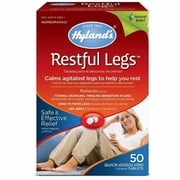 Hyland's Restful Leg Itch Crawl & Tingling Sensation Relief 50 ct, 5-Pack