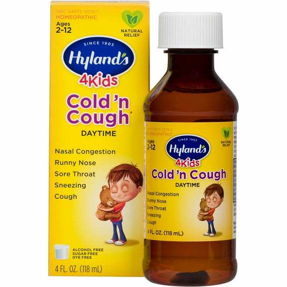 Hyland's Cold 'n Cough 4 Kids Daytime 4 fl oz (Pack of 3)