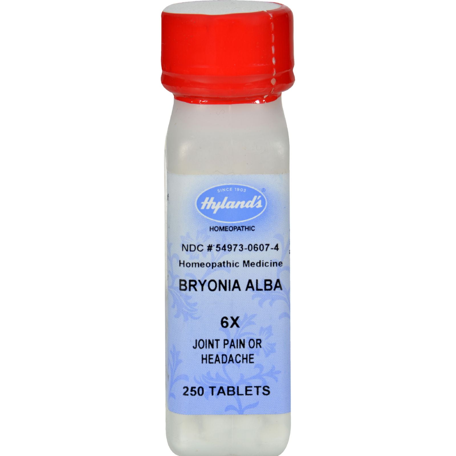 Hylands Homeopathic Bryonia Alba 6X 250 Tablets