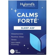 Hylands Homeopathic Calms Forte Sleep Aid Tablets - 50 Ea