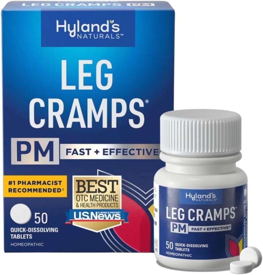 Hylands Leg Cramps PM With Quinine Tablets, 50 Ea, 3 Pack