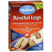 Hylands Restful Legs Safe And Effective Relief Homeopathic Tablets - 50 Ea, 3 Pack