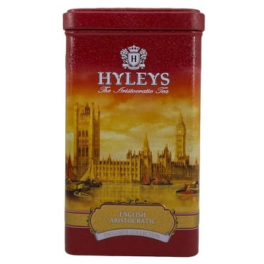Hyleys English Aristocratic Loose Black Tea in Gift Tin - 3.5 oz (100g)