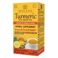 thumbnail image 1 of Hyleys Ginger Turmeric Tea Lemon Flavor - 300 Tea Bags (12 Pack) - Wellness Herbal Supplement Green Tea, 1 of 2