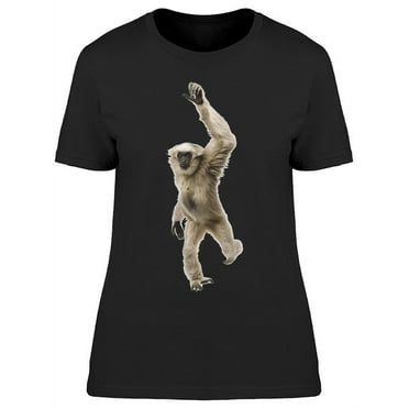 Hylobates Pileatus  T-Shirt Women -Image by Shutterstock, Female 3X-Large