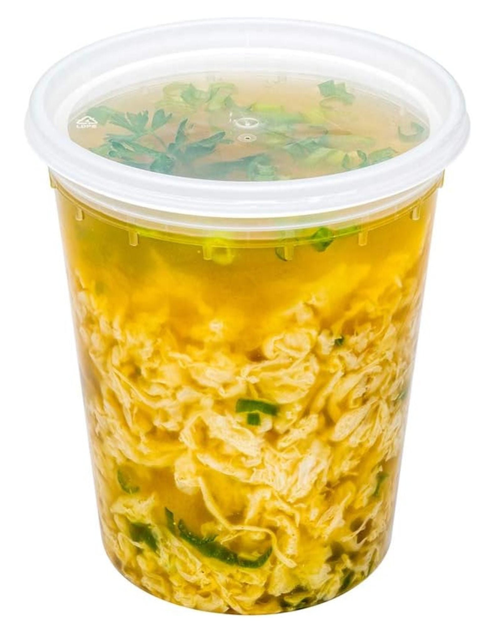 Hymkun Asporto 32 Ounce To Go Boxes 100 Microwavable Round Soup ...
