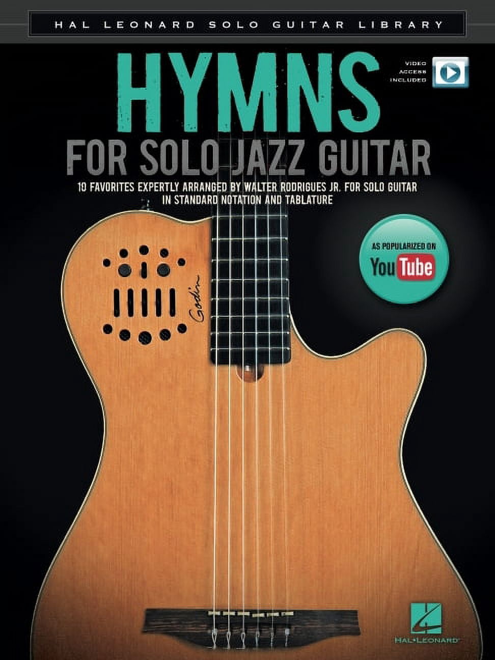 Hymns for Solo Jazz Guitar Hal Leonard Solo Guitar Library - Book/Online Audio, (Paperback)
