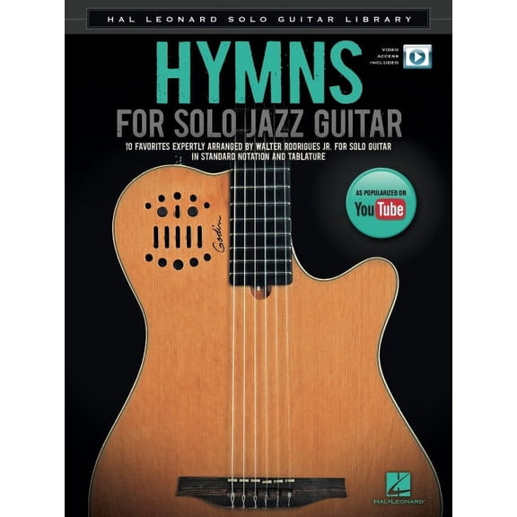 Hymns for Solo Jazz Guitar Hal Leonard Solo Guitar Library - Book/Online Audio, (Paperback)
