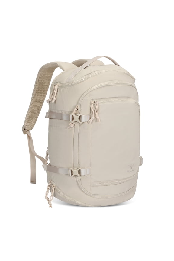 20L Travel Backpack Lightweight Water-Resistant Flight Approved Carry On, Beige