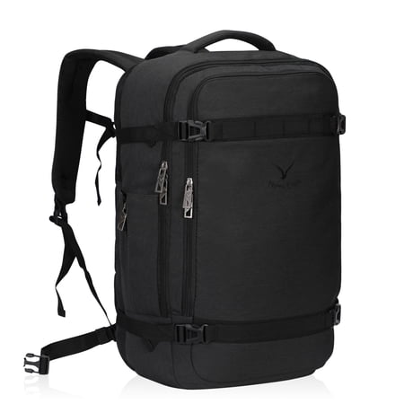 Hynes Eagle 40L Airline Approved Travel Backpack for Adults, Dark Grey