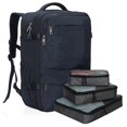 thumbnail image 1 of Hynes Eagle Unisex 44L Travel Backpack with 3 Pieces Packing Cubes Set, 1 of 5