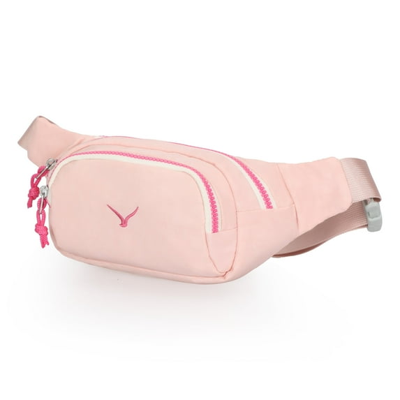 Hynes Eagle Unisex Fashion Fanny Pack Multifunctional Travel Waist Bag, Pink