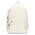 thumbnail image 1 of Classic Quilted Laptop Backpack – Hynes Eagle – Ivory, 1 of 10