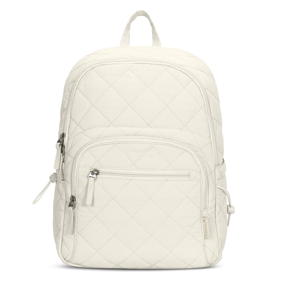 Classic Quilted Laptop Backpack – Hynes Eagle – Ivory