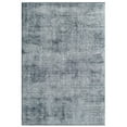 thumbnail image 1 of Hynn 5 x 7 Area Rug Natural Teal Blue Polyester Fabric Distressed Print - Saltoro Sherpi, 1 of 5