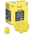 thumbnail image 1 of Hyoola, 10 Hour Yellow Citronella Scented Votive Candles - Indoor and Outdoor Mosquito Repellant (50 Pack), 1 of 7