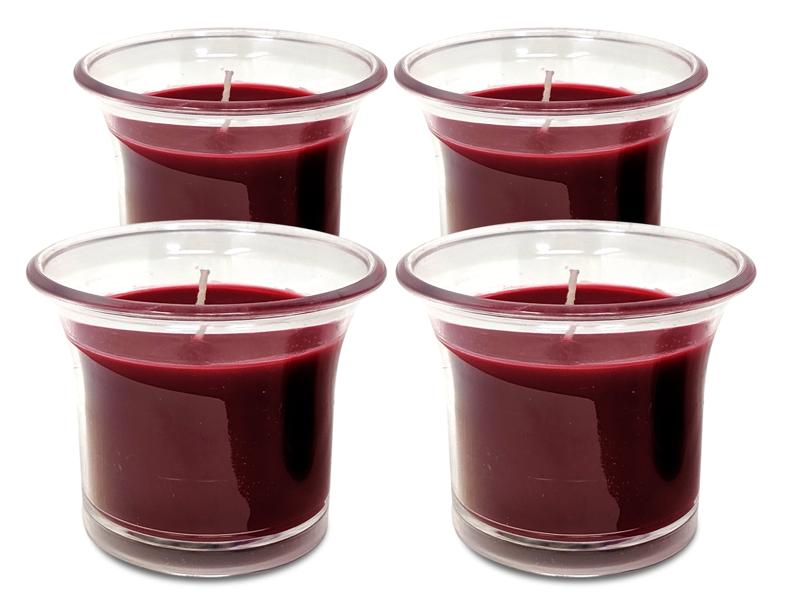 Hyoola, 12 Hour Clear Cup Baked Apple Scented Votive Candles