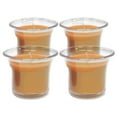 thumbnail image 1 of Hyoola, 12 Hour Clear Cup - Tropical Mango - Scented Votive Candles - Orange (4 Pack), 1 of 5