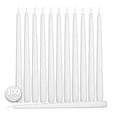 thumbnail image 1 of Hyoola Bulk 12" Red Dripless European Made Taper Candles, Unscented Paraffin Wax with Cotton Wicks, 96-Pack, 1 of 5