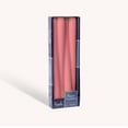 thumbnail image 1 of Hyoola 12" Rose Pink Dripless European Made Taper Candles, Unscented Paraffin Wax with Cotton Wicks, 4-Pack, 1 of 1