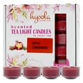 thumbnail image 1 of Hyoola, 6 Hour Apple Cinnamon Scented Tealight Candles Red Color 15 Pack, 1 of 4