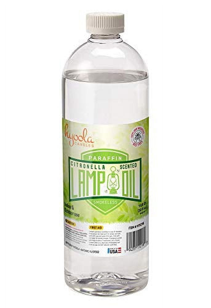 Hyoola Citronella Scented Liquid Paraffin Lamp Oil Clean Smokeless Tiki