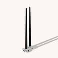 thumbnail image 1 of Hyoola Jumbo 16" Black Dripless European Made Taper Candles, Unscented Paraffin Wax with Cotton Wicks, 8-Pack, 1 of 1