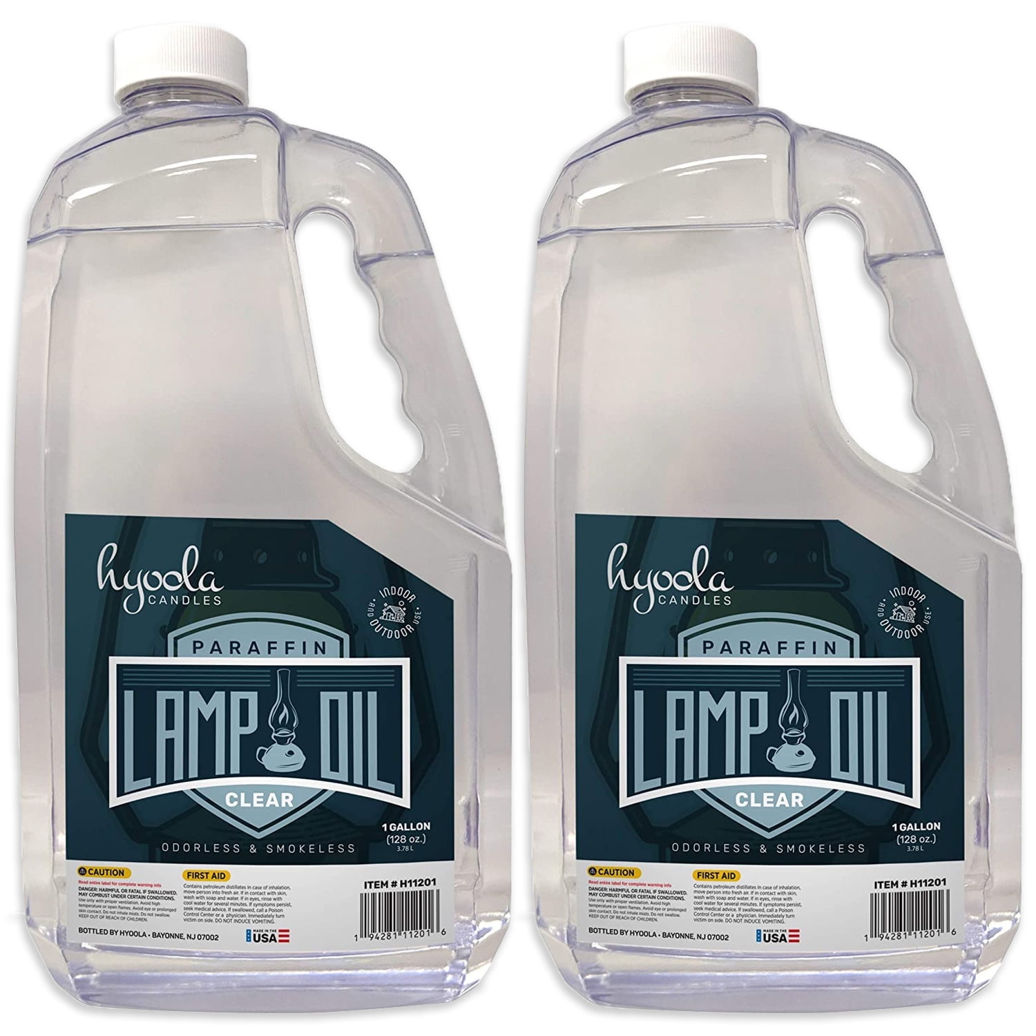 Hyoola Liquid Paraffin Lamp Oil Clean Smokeless Tiki Torch Fuel, Clear