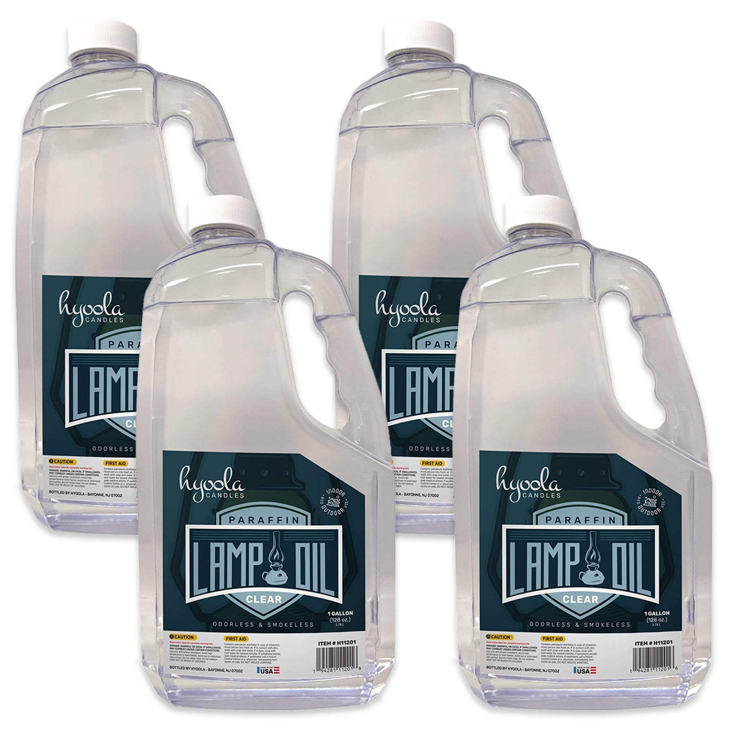 Hyoola Liquid Paraffin Lamp Oil Clean Smokeless Tiki Torch Fuel, Clear