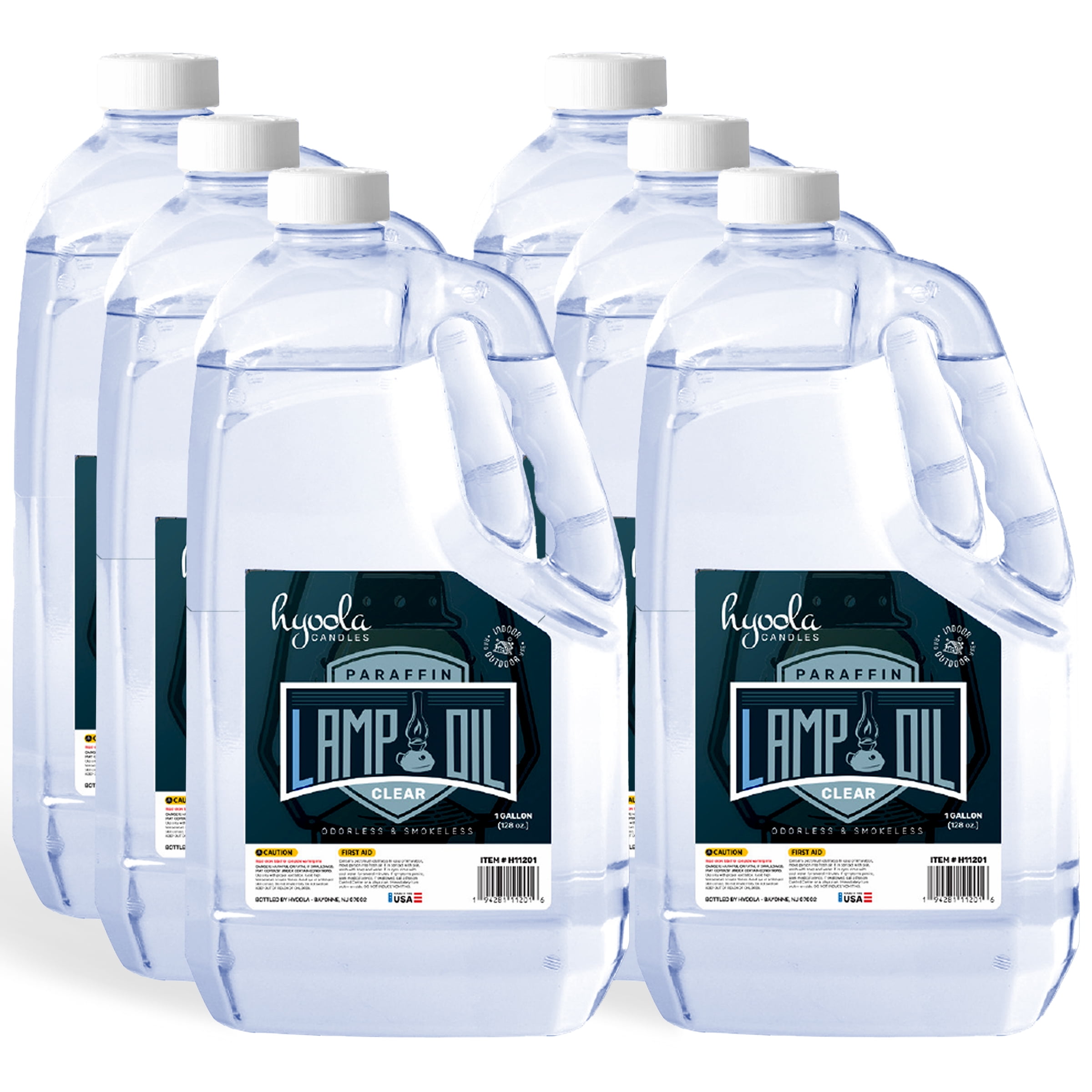 Hyoola Liquid Paraffin Lamp Oil Clean Smokeless Tiki Torch Fuel, Clear