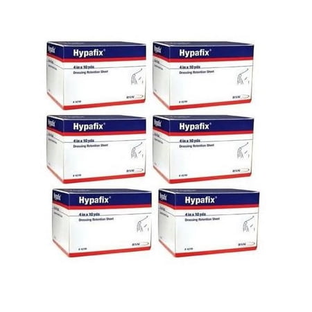 BSN 4210 Hypafix (6-Pack) Dressing Retention Sheet 4 in. x 10 yds. (Set of 6 Rolls)
