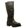 thumbnail image 1 of Hypard Men's 16" Engineer Zipper Biker Boot Black Size in 13, W, 1 of 5