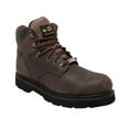 thumbnail image 1 of Hypard Men's 6" Waterproof Composite Safety Toe Leather Boot Brown In Size 13 W, 1 of 5