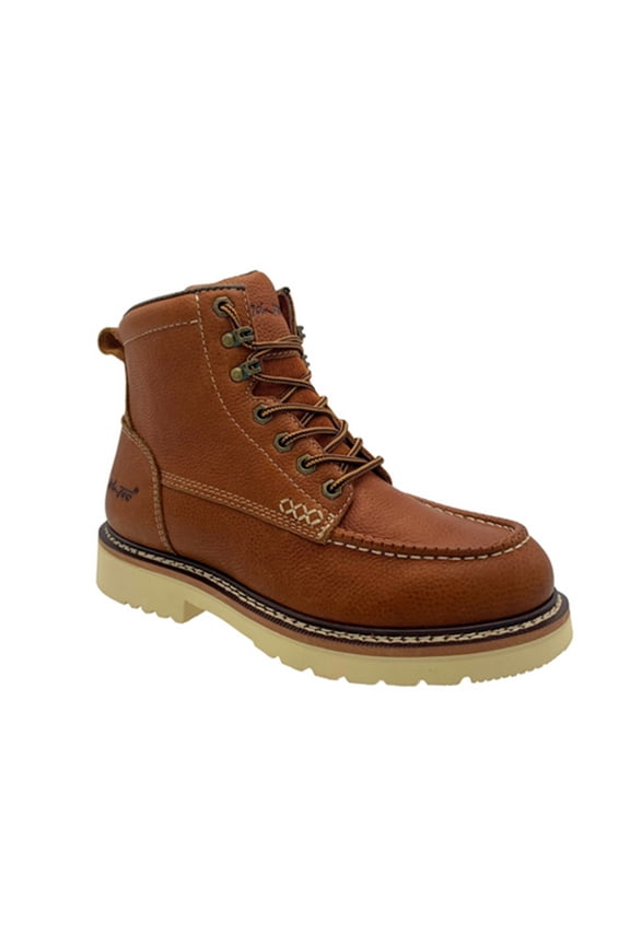 Hypard Men's Apex 6" Sr Moc-Composite Safety Toe Boot Brown In Size 13 Wide