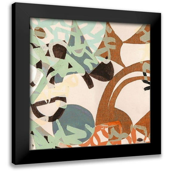 Hype, Hopper 12x12 Black Modern Framed Museum Art Print Titled - Morbid Absolution II