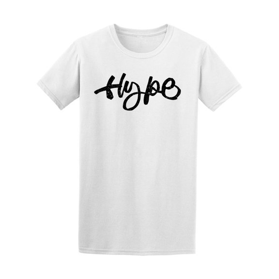 Hype Ink Calligraphy T-Shirt Men -Image by Shutterstock, Male Small