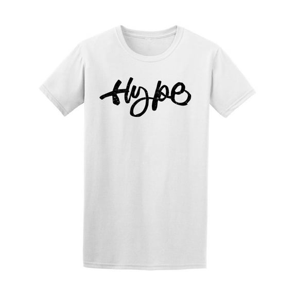 Hype Ink Calligraphy T-Shirt Men -Image by Shutterstock, Male x-Large