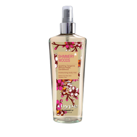 Hype - Shimmery Woods Body Mist 8 oz.