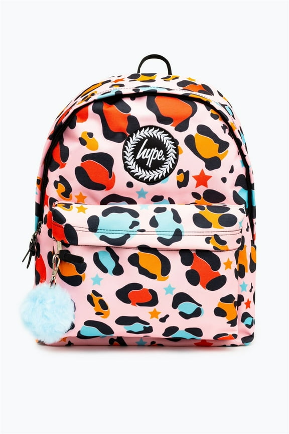 Hype Star Leopard Backpack