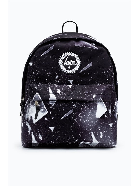 Hype Unisex Black Explosion Crest Backpack