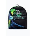 thumbnail image 1 of Hype Unisex Black Marble Ink Crest Backpack, 1 of 6