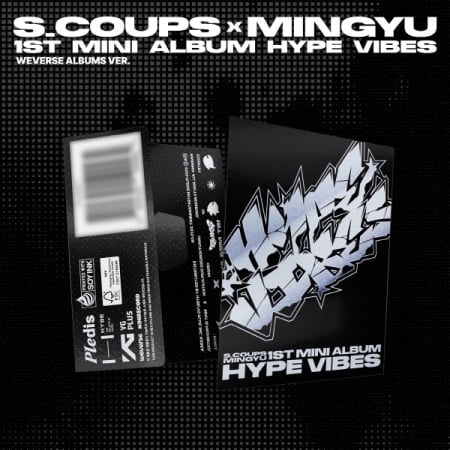 S.Coupsxmingyu ( Seventeen ) - Hype Vibes - Weverse Albums Version - incl. QR Card + Photocard - Music & Performance - CD