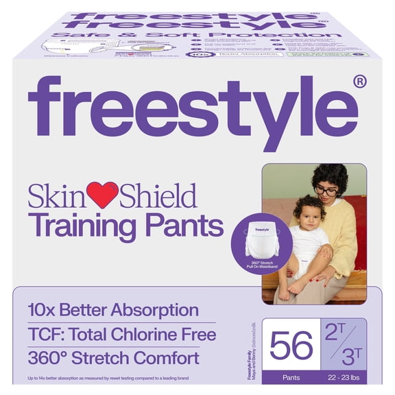 Hyper Absorbent Ultra Soft Training Pants 2T/3T (56 Count)
