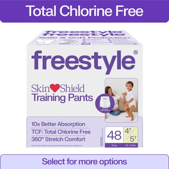 Hyper Absorbent Ultra Soft Training Pants 4T/5T (48 Count)