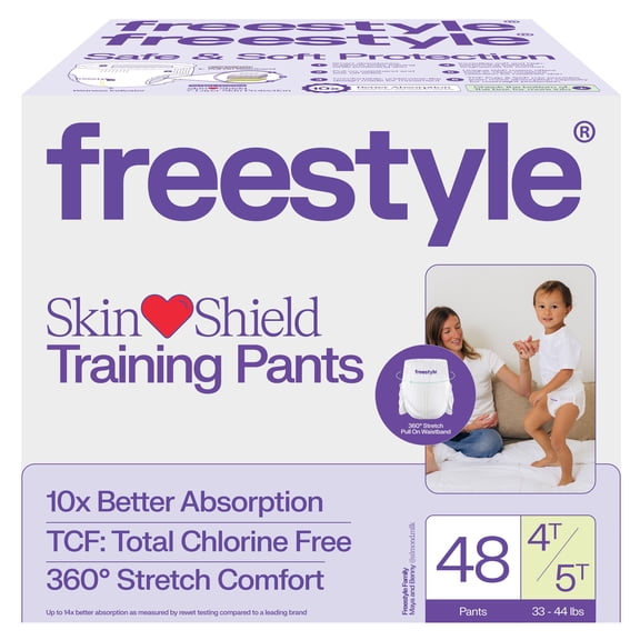 Hyper Absorbent Ultra Soft Training Pants 4T/5T (48 Count)