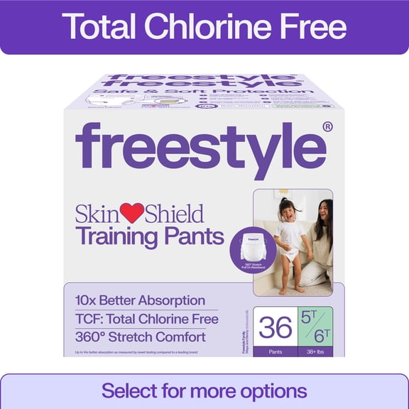 Hyper Absorbent Ultra Soft Training Pants 5T/6T (36 Count)