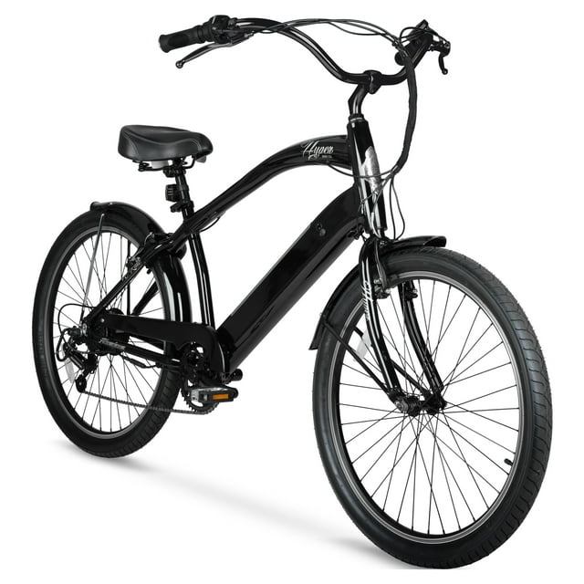 Hyper Bicycles ERide 26" Men's 36V Electric Cruiser EBike with Pedal