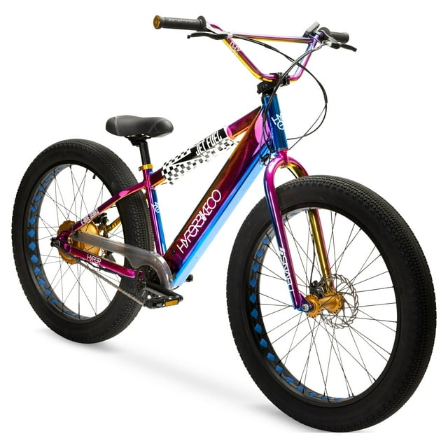 Hyper Bicycles Jet Fuel 26" 36V Electric BMX Fat Tire E-Bike for Adults, Pedal-Assist, 250W Motor